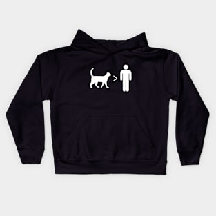 Cats > Humans Kids Hoodie